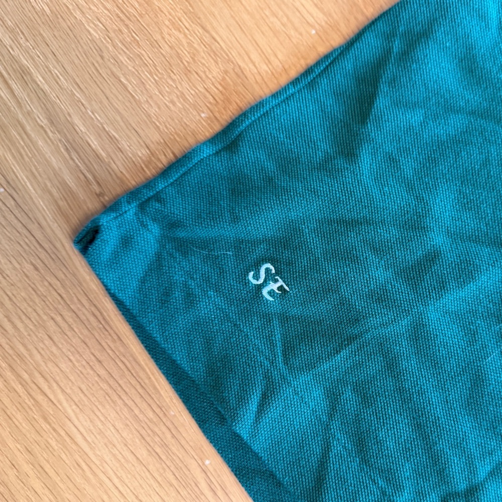 Lacoste Men's Green Polo with Large Croc Logo - Picture 7 of 8
